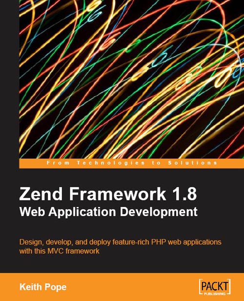 Zend Framework 1.8 book